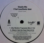 Claudia Mia : I Feel Love / Siento Amor (12", Promo)