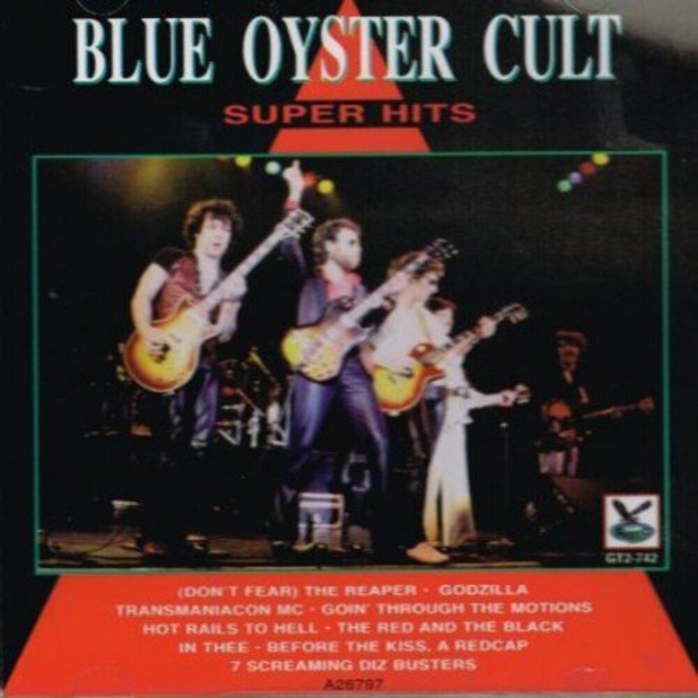 the album cover for Blue Oyster Cult - Super Hits/Revisited