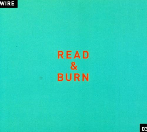the album cover for Wire - Read and Burn, Vol. 3