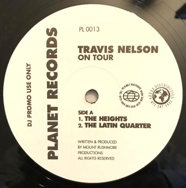 Travis Nelson : On Tour (12", Promo)