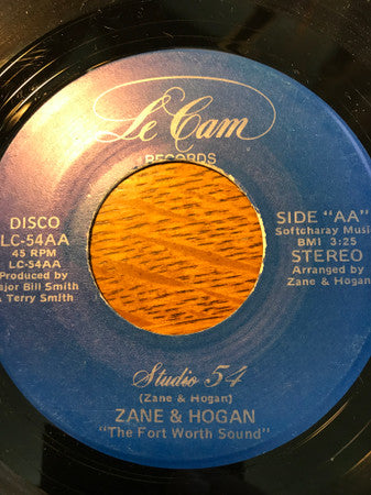 Major Bill Smith With Zane & Hogan : Freddy, The Disco Frog / Studio 54 (7", Single)