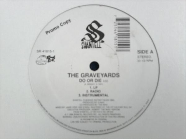 The Graveyards : Do Or Die (12", Promo)