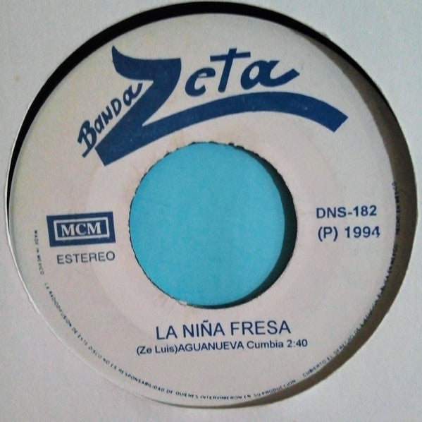 Banda Zeta : La Niña Fresa / A La Ru Ru Ru (7", Single)