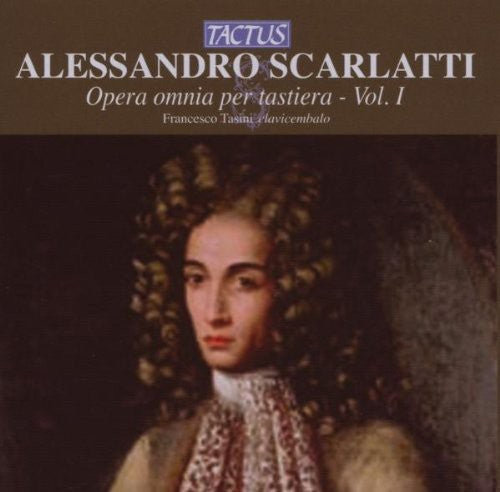 the album cover for Francesco Tasini - Complete Works for Keyboard 1