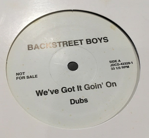 Backstreet Boys : We've Got It Goin' On (12", Promo)
