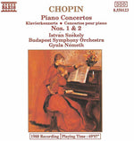 the album cover for Istvan Szekely - Piano Concerti 1 & 2