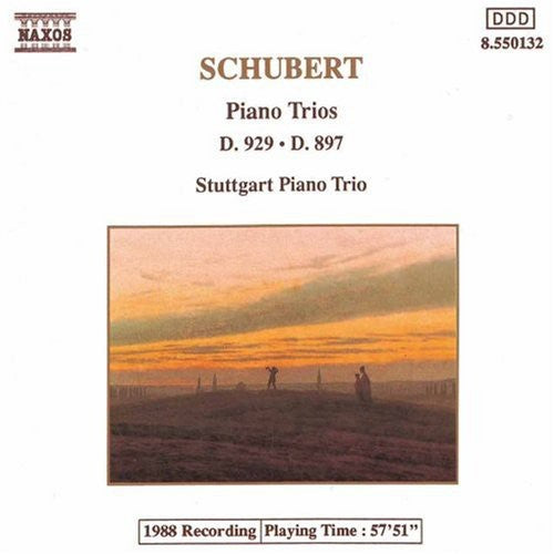 the album cover for Stuttgart Piano Trio - Piano Trios 897 & 929