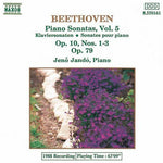 the album cover for Jenő Jandó - Piano Sonatas 5-7 & 25