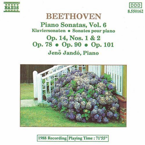 the album cover for Jenő Jandó - Piano Sonatas 9, 10, 24, 27 & 28