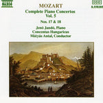 the album cover for Jenő Jandó - Piano Concerti 17 & 18