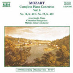 the album cover for Jenő Jandó - Piano Concerti 11 & 22
