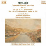 the album cover for Jenő Jandó - Piano Cti 5 & 26