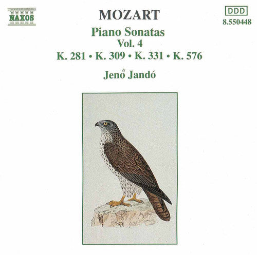 the album cover for JenÅ‘ Jandó - Piano Sonatas 281, 309, 331 & 576