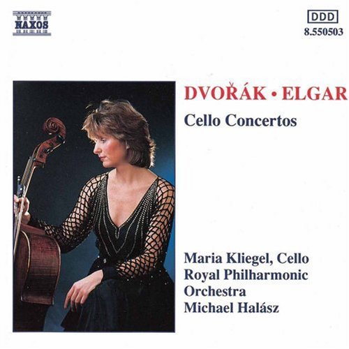 the album cover for MARIA KLIEGEL - Cello Concertos
