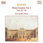 the album cover for Jenő Jandó - Piano Sonatas 50-62