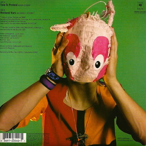 MGMT : Time To Pretend (7", Single, Ltd, Whi)