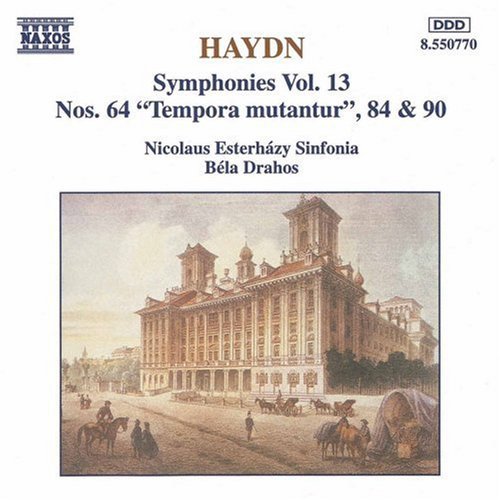 the album cover for Bela Drahos - Symphonies 64 84 & 90