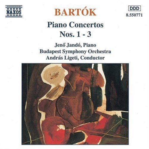 the album cover for JenÅ‘ Jandó - Piano Concerti 1-3