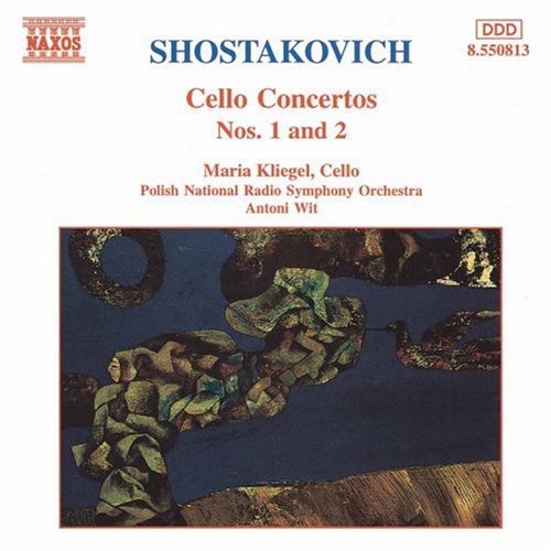 the album cover for MARIA KLIEGEL - Cello Concertos