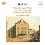 the album cover for Jenő Jandó - Piano Sonatas 3