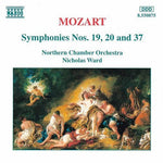 the album cover for Nicholas Ward - Symphonies 19 20 & 37