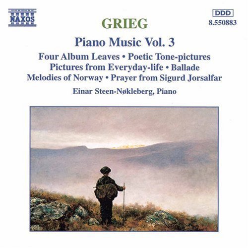 the album cover for Einar Steen-Nokleberg - Piano Music 3