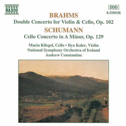 the album cover for Glazunov/Dvorak - Double Concerto for Violin & Cello