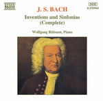 the album cover for Wolfgang Rübsam - Inventions & Sinfonias (complete)
