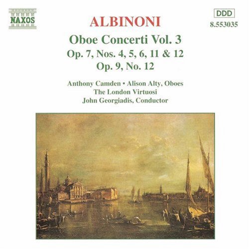 the album cover for Alison Alty - Oboe Concerti 3