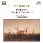 the album cover for Michael Halasz - Symphonies 1 & 2
