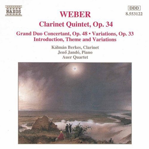 the album cover for JenÅ‘ Jandó - Clarinet Quintet