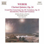 the album cover for Jenő Jandó - Clarinet Quintet