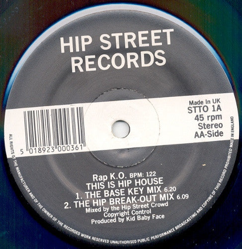 Rap K.O. : We Can Blow The House Down (12")