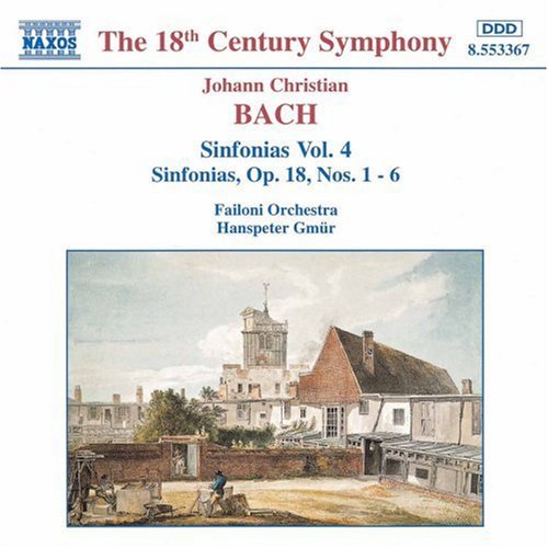 J.C. Bach - Sinfonias 4 (CD)