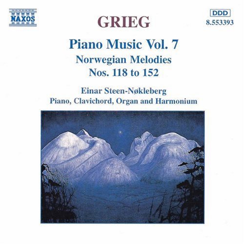 the album cover for Einar Steen-Nokleberg - Piano Music 7