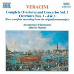 the album cover for Alberto Martini - Overtures & Concertos 1