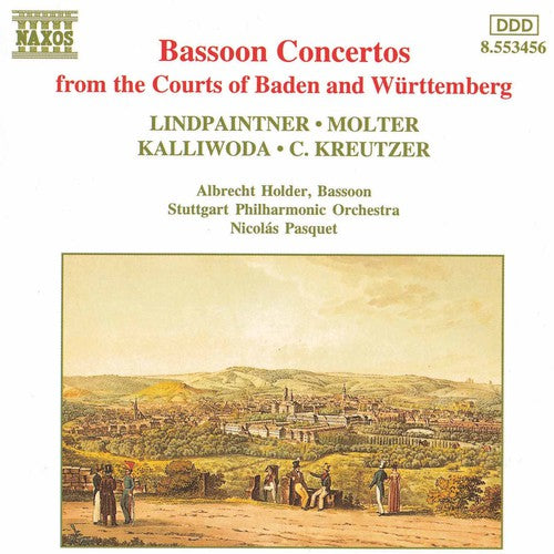 the album cover for Albrecht Holder - Bassoon Concertos