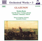 the album cover for Moscow Symphony Orchestra - Orchestral Works 3