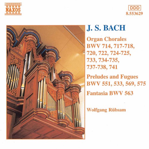 the album cover for J. RHEINBERGER - Organ Chorales Preludes & Fugues