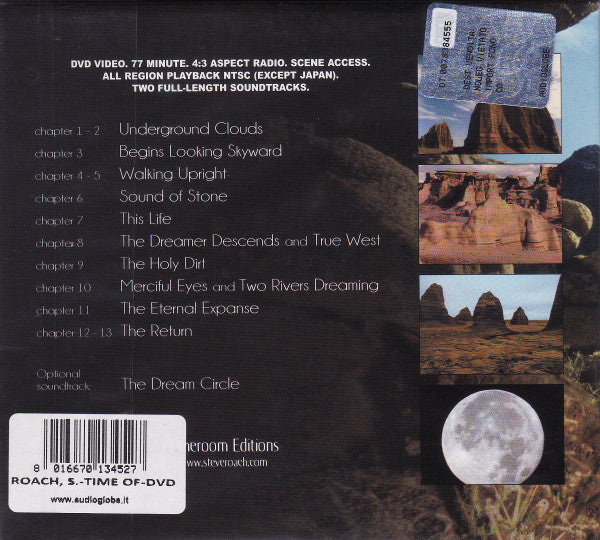 Steve Roach : Time Of The Earth (A Desert Dreamtime Journey) (DVD, RE, NTSC, 4:3)