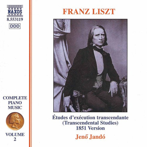 the album cover for JenÅ‘ Jandó - Complete Piano Music 2