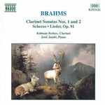 the album cover for Jenő Jandó - Clarinet Sonatas 1 & 2