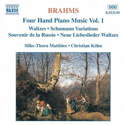 the album cover for Christian Kohn - 4 Hand Piano Music 1