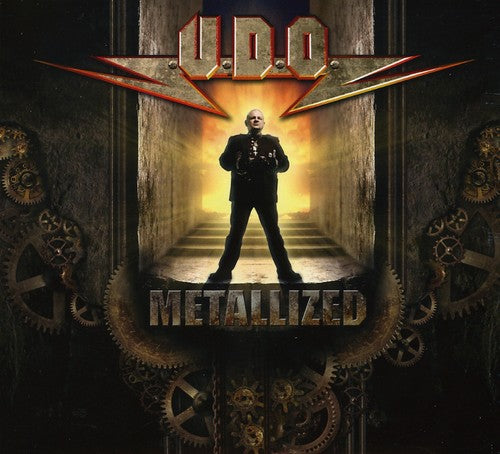 the album cover for U.D.O. - Metallized