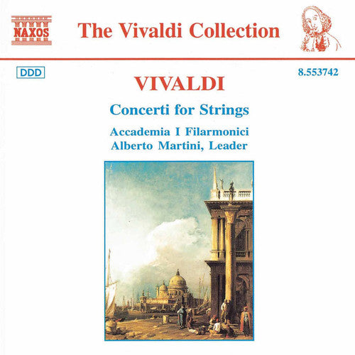 the album cover for Alberto Martini - Concerti for Strings
