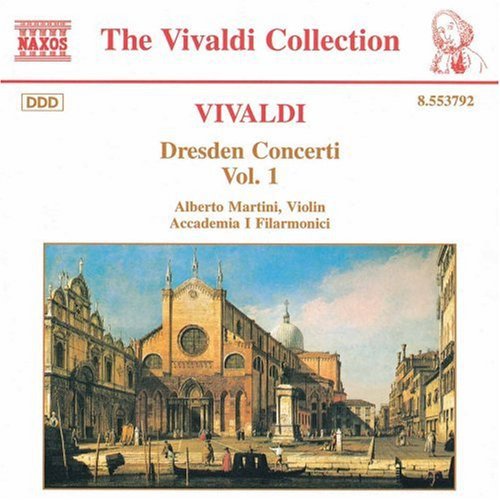 the album cover for Alberto Martini - Dresden Concerti 1