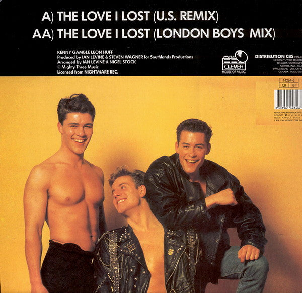 7th Avenue* : The Love I Lost (U.S. Remix / London Boys Mix) (12", Maxi)