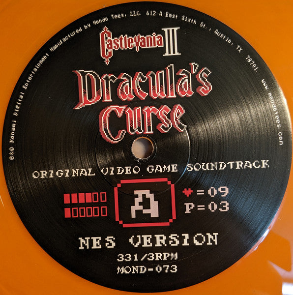 Konami Kukeiha Club : Castlevania III: Dracula's Curse - Original Video Game Soundtrack (2xLP, Album, Ltd, Ora)