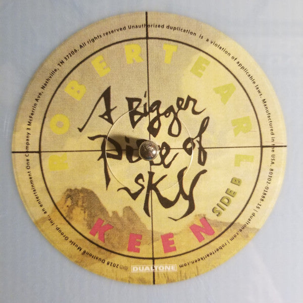 Robert Earl Keen : A Bigger Piece Of Sky (LP, Album, RE, Sky)