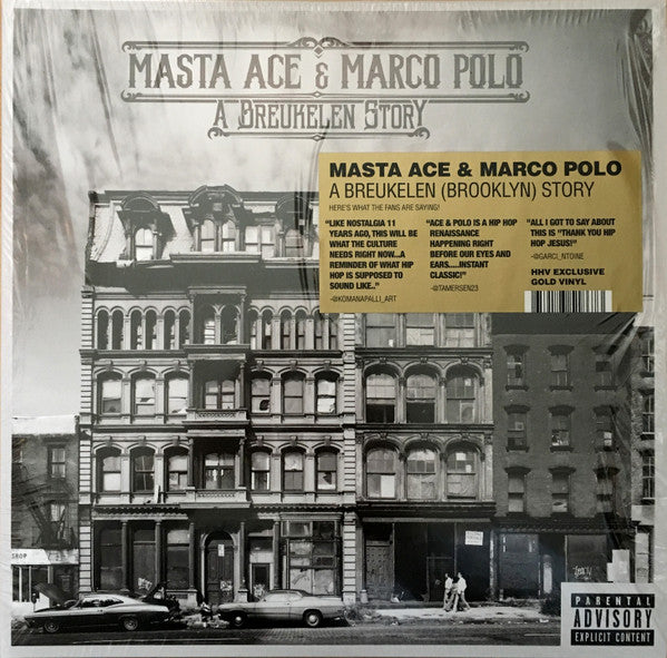 Masta Ace & Marco Polo (3) : A Breukelen Story (2xLP, Album, Ltd, Gol)